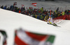 Bernadette Schild of Austria skiing in the second run of the women night slalom race of the Audi FIS Alpine skiing World cup in Flachau, Austria. Women slalom race of the Audi FIS Alpine skiing World cup was held in Flachau, Austria, on Tuesday, 9th of January 2018.
