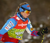 Laura Mononen of Finland during the warmup before  the women 10km classic race of Viessmann FIS Cross country skiing World cup in Planica, Slovenia. Women 10km classic race of Viessmann FIS Cross country skiing World cup was held on Sunday, 21st of January 2018 in Planica, Slovenia.
