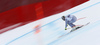 Adrien Theaux of France skiing in second training run for men downhill race of the Audi FIS Alpine skiing World cup in Garmisch-Partenkirchen, Germany. Second training run for men downhill race of the Audi FIS Alpine skiing World cup was held on Kandahar track in Garmisch-Partenkirchen, Germany, on Friday, 26th of January 2018.
