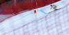 Martin Cater of Slovenia skiing in second training run for men downhill race of the Audi FIS Alpine skiing World cup in Garmisch-Partenkirchen, Germany. Second training run for men downhill race of the Audi FIS Alpine skiing World cup was held on Kandahar track in Garmisch-Partenkirchen, Germany, on Friday, 26th of January 2018.
