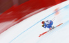 Christof Innerhofer of Italy skiing in second training run for men downhill race of the Audi FIS Alpine skiing World cup in Garmisch-Partenkirchen, Germany. Second training run for men downhill race of the Audi FIS Alpine skiing World cup was held on Kandahar track in Garmisch-Partenkirchen, Germany, on Friday, 26th of January 2018.
