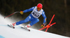 Christof Innerhofer of Italy skiing in men downhill race of the Audi FIS Alpine skiing World cup in Garmisch-Partenkirchen, Germany. Men downhill race of the Audi FIS Alpine skiing World cup was held on Kandahar track in Garmisch-Partenkirchen, Germany, on Saturday, 27th of January 2018.
