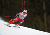 Aleksander Aamodt Kilde of Norway skiing in men downhill race of the Audi FIS Alpine skiing World cup in Garmisch-Partenkirchen, Germany. Men downhill race of the Audi FIS Alpine skiing World cup was held on Kandahar track in Garmisch-Partenkirchen, Germany, on Saturday, 27th of January 2018.
