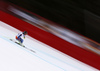 Broderick Thompson of Canada skiing in men downhill race of the Audi FIS Alpine skiing World cup in Garmisch-Partenkirchen, Germany. Men downhill race of the Audi FIS Alpine skiing World cup was held on Kandahar track in Garmisch-Partenkirchen, Germany, on Saturday, 27th of January 2018.
