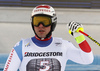 Beat Feuz of Switzerland reacts in finish of the men downhill race of the Audi FIS Alpine skiing World cup in Garmisch-Partenkirchen, Germany. Men downhill race of the Audi FIS Alpine skiing World cup was held on Kandahar track in Garmisch-Partenkirchen, Germany, on Saturday, 27th of January 2018.
