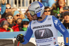 Dominik Paris of Italy reacts in finish of the men downhill race of the Audi FIS Alpine skiing World cup in Garmisch-Partenkirchen, Germany. Men downhill race of the Audi FIS Alpine skiing World cup was held on Kandahar track in Garmisch-Partenkirchen, Germany, on Saturday, 27th of January 2018.
