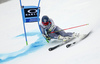 Mathieu Faivre of France skiing in the first run of the men giant slalom race of the Audi FIS Alpine skiing World cup in Garmisch-Partenkirchen, Germany. Men giant slalom race of the Audi FIS Alpine skiing World cup was held on Kandahar track in Garmisch-Partenkirchen, Germany, on Sunday, 28th of January 2018.
