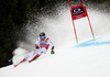Marcel Hirscher of Austria skiing in the first run of the men giant slalom race of the Audi FIS Alpine skiing World cup in Garmisch-Partenkirchen, Germany. Men giant slalom race of the Audi FIS Alpine skiing World cup was held on Kandahar track in Garmisch-Partenkirchen, Germany, on Sunday, 28th of January 2018.
