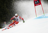 Henrik Kristoffersen of Norway skiing in the first run of the men giant slalom race of the Audi FIS Alpine skiing World cup in Garmisch-Partenkirchen, Germany. Men giant slalom race of the Audi FIS Alpine skiing World cup was held on Kandahar track in Garmisch-Partenkirchen, Germany, on Sunday, 28th of January 2018.
