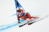 Henrik Kristoffersen of Norway skiing in the first run of the men giant slalom race of the Audi FIS Alpine skiing World cup in Garmisch-Partenkirchen, Germany. Men giant slalom race of the Audi FIS Alpine skiing World cup was held on Kandahar track in Garmisch-Partenkirchen, Germany, on Sunday, 28th of January 2018.
