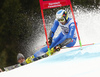 Manfred Moelgg of Italy skiing in the first run of the men giant slalom race of the Audi FIS Alpine skiing World cup in Garmisch-Partenkirchen, Germany. Men giant slalom race of the Audi FIS Alpine skiing World cup was held on Kandahar track in Garmisch-Partenkirchen, Germany, on Sunday, 28th of January 2018.
