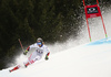 Manuel Feller of Austria skiing in the first run of the men giant slalom race of the Audi FIS Alpine skiing World cup in Garmisch-Partenkirchen, Germany. Men giant slalom race of the Audi FIS Alpine skiing World cup was held on Kandahar track in Garmisch-Partenkirchen, Germany, on Sunday, 28th of January 2018.
