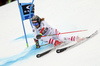  skiing in the first run of the men giant slalom race of the Audi FIS Alpine skiing World cup in Garmisch-Partenkirchen, Germany. Men giant slalom race of the Audi FIS Alpine skiing World cup was held on Kandahar track in Garmisch-Partenkirchen, Germany, on Sunday, 28th of January 2018.
