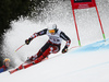 Filip Zubcic of Croatia skiing in the first run of the men giant slalom race of the Audi FIS Alpine skiing World cup in Garmisch-Partenkirchen, Germany. Men giant slalom race of the Audi FIS Alpine skiing World cup was held on Kandahar track in Garmisch-Partenkirchen, Germany, on Sunday, 28th of January 2018.
