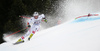 Stefan Brennsteiner of Austria skiing in the first run of the men giant slalom race of the Audi FIS Alpine skiing World cup in Garmisch-Partenkirchen, Germany. Men giant slalom race of the Audi FIS Alpine skiing World cup was held on Kandahar track in Garmisch-Partenkirchen, Germany, on Sunday, 28th of January 2018.
