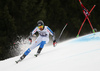 Samu Torsti of Finland skiing in the first run of the men giant slalom race of the Audi FIS Alpine skiing World cup in Garmisch-Partenkirchen, Germany. Men giant slalom race of the Audi FIS Alpine skiing World cup was held on Kandahar track in Garmisch-Partenkirchen, Germany, on Sunday, 28th of January 2018.
