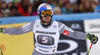 Alexis Pinturault of France reacts in finish of the second run of the men giant slalom race of the Audi FIS Alpine skiing World cup in Garmisch-Partenkirchen, Germany. Men giant slalom race of the Audi FIS Alpine skiing World cup was held on Kandahar track in Garmisch-Partenkirchen, Germany, on Sunday, 28th of January 2018.
