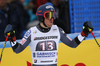 Ted Ligety of USA reacts in finish of the second run of the men giant slalom race of the Audi FIS Alpine skiing World cup in Garmisch-Partenkirchen, Germany. Men giant slalom race of the Audi FIS Alpine skiing World cup was held on Kandahar track in Garmisch-Partenkirchen, Germany, on Sunday, 28th of January 2018.
