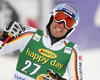 Fritz Dopfer of Germany reacts in the finish of the second run of the men giant slalom race of the Audi FIS Alpine skiing World cup in Kranjska Gora, Slovenia. Men giant slalom race of the Audi FIS Alpine skiing World cup was held on Podkoren track in Kranjska Gora, Slovenia, on Saturday, 4th of March 2018.
