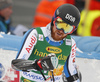 Samu Torsti of Finland reacts in the finish of the second run of the men giant slalom race of the Audi FIS Alpine skiing World cup in Kranjska Gora, Slovenia. Men giant slalom race of the Audi FIS Alpine skiing World cup was held on Podkoren track in Kranjska Gora, Slovenia, on Saturday, 4th of March 2018.
