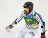 Samu Torsti of Finland skiing in the second run of the men giant slalom race of the Audi FIS Alpine skiing World cup in Kranjska Gora, Slovenia. Men giant slalom race of the Audi FIS Alpine skiing World cup was held on Podkoren track in Kranjska Gora, Slovenia, on Saturday, 4th of March 2018.
