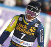 Andre Myhrer of Sweden reacts in finish of the second run of the men slalom race of the Audi FIS Alpine skiing World cup in Kranjska Gora, Slovenia. Men slalom race of the Audi FIS Alpine skiing World cup was held on Podkoren track in Kranjska Gora, Slovenia, on Sunday, 4th of March 2018.
