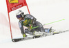 Ragnhild Mowinckel of Norway skiing in the first run of the women giant slalom race of the Audi FIS Alpine skiing World cup in Soelden, Austria. First women race of the Audi FIS Alpine skiing World cup season 2018-2019 was held on Rettenbach glacier above Soelden, Austria, on Saturday, 27th of October 2018.
