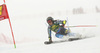 Sara Hector of Sweden skiing in the first run of the women giant slalom race of the Audi FIS Alpine skiing World cup in Soelden, Austria. First women race of the Audi FIS Alpine skiing World cup season 2018-2019 was held on Rettenbach glacier above Soelden, Austria, on Saturday, 27th of October 2018.
