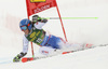 Petra Vlhova of Slovakia skiing in the first run of the women giant slalom race of the Audi FIS Alpine skiing World cup in Soelden, Austria. First women race of the Audi FIS Alpine skiing World cup season 2018-2019 was held on Rettenbach glacier above Soelden, Austria, on Saturday, 27th of October 2018.
