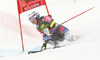 Tina Weirather of Liechtenstein skiing in the first run of the women giant slalom race of the Audi FIS Alpine skiing World cup in Soelden, Austria. First women race of the Audi FIS Alpine skiing World cup season 2018-2019 was held on Rettenbach glacier above Soelden, Austria, on Saturday, 27th of October 2018.
