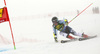 Erika Pykalainen of Finland skiing in the first run of the women giant slalom race of the Audi FIS Alpine skiing World cup in Soelden, Austria. First women race of the Audi FIS Alpine skiing World cup season 2018-2019 was held on Rettenbach glacier above Soelden, Austria, on Saturday, 27th of October 2018.
