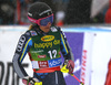 Frida Hansdotter of Sweden reacts in finish of the second run of the women giant slalom race of the Audi FIS Alpine skiing World cup in Soelden, Austria. First women race of the Audi FIS Alpine skiing World cup season 2018-2019 was held on Rettenbach glacier above Soelden, Austria, on Saturday, 27th of October 2018.
