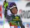 Ragnhild Mowinckel of Norway reacts in finish of the second run of the women giant slalom race of the Audi FIS Alpine skiing World cup in Soelden, Austria. First women race of the Audi FIS Alpine skiing World cup season 2018-2019 was held on Rettenbach glacier above Soelden, Austria, on Saturday, 27th of October 2018.
