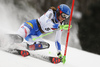 Petra Vlhova of Slovakia skiing in the first run of the women slalom race of the Audi FIS Alpine skiing World cup on Sljeme above Zagreb, Croatia. Women slalom race of the Audi FIS Alpine skiing World cup season 2018-2019 was held on Sljeme above Zagreb, Croatia, on Saturday, 5thth of January 2019.
