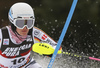 Christina Geiger of Germany skiing in the first run of the women slalom race of the Audi FIS Alpine skiing World cup on Sljeme above Zagreb, Croatia. Women slalom race of the Audi FIS Alpine skiing World cup season 2018-2019 was held on Sljeme above Zagreb, Croatia, on Saturday, 5thth of January 2019.
