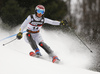 Irene Curtoni of Italy skiing in the first run of the women slalom race of the Audi FIS Alpine skiing World cup on Sljeme above Zagreb, Croatia. Women slalom race of the Audi FIS Alpine skiing World cup season 2018-2019 was held on Sljeme above Zagreb, Croatia, on Saturday, 5thth of January 2019.
