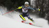 Charlotta Saefvenberg of Sweden skiing in the first run of the women slalom race of the Audi FIS Alpine skiing World cup on Sljeme above Zagreb, Croatia. Women slalom race of the Audi FIS Alpine skiing World cup season 2018-2019 was held on Sljeme above Zagreb, Croatia, on Saturday, 5thth of January 2019.
