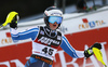 Nella Korpio of Finland reacts in the finish of the second run of the women slalom race of the Audi FIS Alpine skiing World cup on Sljeme above Zagreb, Croatia. Women slalom race of the Audi FIS Alpine skiing World cup season 2018-2019 was held on Sljeme above Zagreb, Croatia, on Saturday, 5thth of January 2019.
