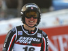 Laurence St-Germain of Canada reacts in the finish of the second run of the women slalom race of the Audi FIS Alpine skiing World cup on Sljeme above Zagreb, Croatia. Women slalom race of the Audi FIS Alpine skiing World cup season 2018-2019 was held on Sljeme above Zagreb, Croatia, on Saturday, 5thth of January 2019.
