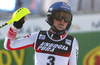 Bernadette Schild of Austria reacts in the finish of the second run of the women slalom race of the Audi FIS Alpine skiing World cup on Sljeme above Zagreb, Croatia. Women slalom race of the Audi FIS Alpine skiing World cup season 2018-2019 was held on Sljeme above Zagreb, Croatia, on Saturday, 5thth of January 2019.
