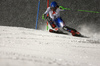 Petra Vlhova of Slovakia skiing in the first run of the women slalom race of the Audi FIS Alpine skiing World cup Flachau, Austria. Women slalom race of the Audi FIS Alpine skiing World cup season 2018-2019 was held Flachau, Austria, on Tuesday, 8th of January 2019.
