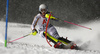 Christina Geiger of Germany skiing in the first run of the women slalom race of the Audi FIS Alpine skiing World cup Flachau, Austria. Women slalom race of the Audi FIS Alpine skiing World cup season 2018-2019 was held Flachau, Austria, on Tuesday, 8th of January 2019.
