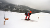 Swix technicians testing waxes and skis before beginning of Kitzbuehel World Cup races. Ski testing was done small ski hill in Reith bei Kitzbuehel on early Thursday morning of 24th of January 2019.
