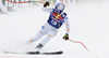 Winner Dominik Paris of Italy reacts in finish of the men downhill race of the Audi FIS Alpine skiing World cup Kitzbuehel, Austria. Men downhill Hahnenkamm race of the Audi FIS Alpine skiing World cup season 2018-2019 was held Kitzbuehel, Austria, on Friday, 25th of January 2019.
