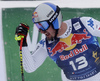 Winner Dominik Paris of Italy reacts in finish of the men downhill race of the Audi FIS Alpine skiing World cup Kitzbuehel, Austria. Men downhill Hahnenkamm race of the Audi FIS Alpine skiing World cup season 2018-2019 was held Kitzbuehel, Austria, on Friday, 25th of January 2019.
