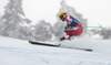 Max Franz of Austria skiing during men downhill race of the Audi FIS Alpine skiing World cup Kitzbuehel, Austria. Men downhill Hahnenkamm race of the Audi FIS Alpine skiing World cup season 2018-2019 was held Kitzbuehel, Austria, on Friday, 25th of January 2019.
