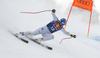 Dominik Paris of Italy skiing during men downhill race of the Audi FIS Alpine skiing World cup Kitzbuehel, Austria. Men downhill Hahnenkamm race of the Audi FIS Alpine skiing World cup season 2018-2019 was held Kitzbuehel, Austria, on Friday, 25th of January 2019.
