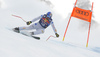 Dominik Paris of Italy skiing during men downhill race of the Audi FIS Alpine skiing World cup Kitzbuehel, Austria. Men downhill Hahnenkamm race of the Audi FIS Alpine skiing World cup season 2018-2019 was held Kitzbuehel, Austria, on Friday, 25th of January 2019.
