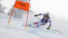 Adrien Theaux of France skiing during men downhill race of the Audi FIS Alpine skiing World cup Kitzbuehel, Austria. Men downhill Hahnenkamm race of the Audi FIS Alpine skiing World cup season 2018-2019 was held Kitzbuehel, Austria, on Friday, 25th of January 2019.
