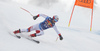 Mauro Caviezel of Switzerland skiing during men downhill race of the Audi FIS Alpine skiing World cup Kitzbuehel, Austria. Men downhill Hahnenkamm race of the Audi FIS Alpine skiing World cup season 2018-2019 was held Kitzbuehel, Austria, on Friday, 25th of January 2019.
